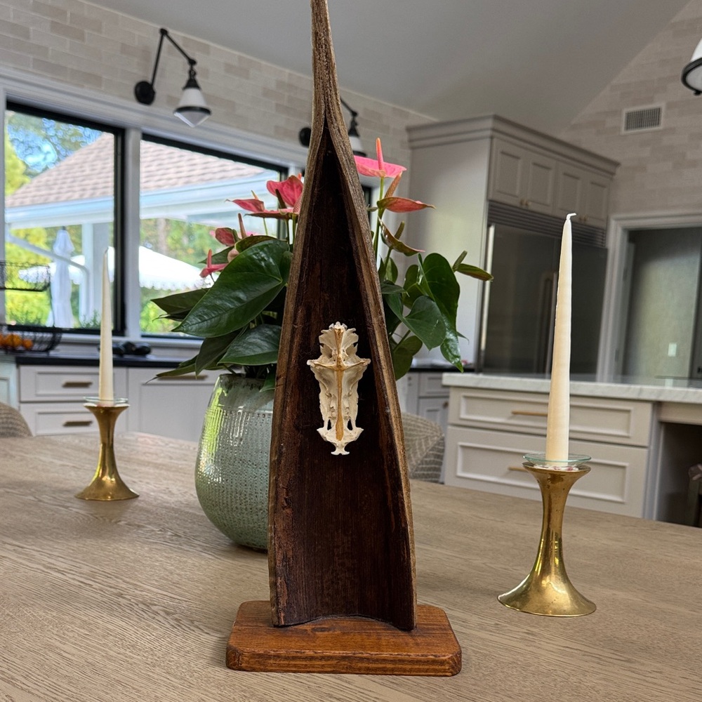 Rustic Wooden Home Accent with Natural Brown Finish (Crucifix)